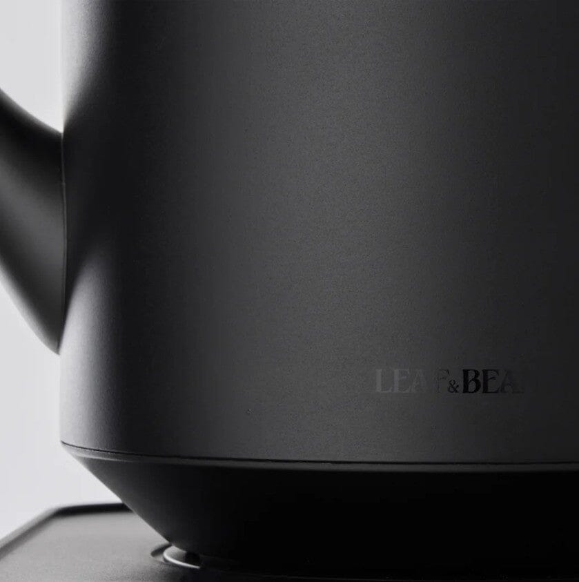 Leaf & Bean Electric Hygge Kettle 600ml Black Kettles The Cooks Kitchen 