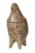 Amalfi Ari Bird Jar Brown Reactive