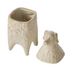 Amalfi Ari Dog Jar Off White Reactive