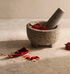  Davis & Waddell Granite Mortar & Pestle Grey 12cm