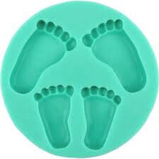 Bake Group Silicone Mold - Baby Feet The Cooks Kitchen 