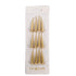 Cake & Candle Bullet Candles - Gold