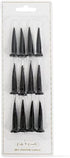 Cake & Candle Bullet Candles - Black