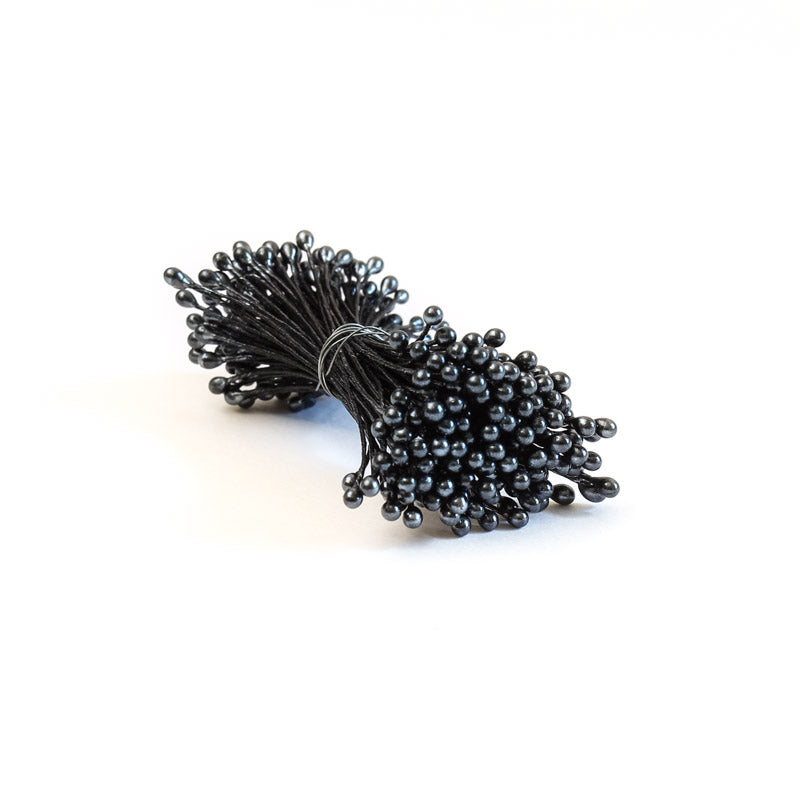 Bake Group - Stamens - Black Med Pearl