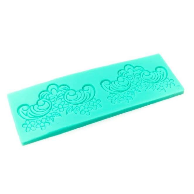 Bake Group Silicone Mould - Embroidered Lace Silicone Moulds The Cooks Kitchen Mandurah 