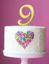 Sugar Crafty Gold Cake Topper (7cm) #9