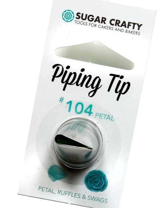 Sugar Crafty Piping Tip #104 Petal Piping Tips The Cooks Kitchen 