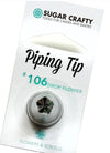 Sugar Crafty Piping Tip #106 Drop Flower