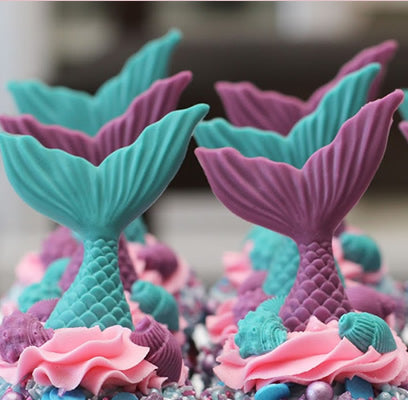 Bake Group Mini Mermaid Tail Silicone Chocolate Mould Moulds The Cooks Kitchen 