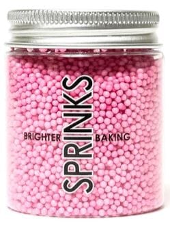 Sprinks Nonpareils Pink Sprinkles The Cooks Kitchen Mandurah 