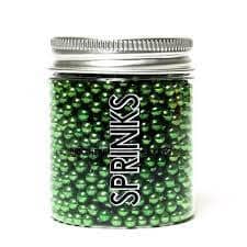 Sprinks Cachous Green 4mm Edible Decorations The Cooks Kitchen Mandurah 