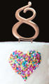Sugar Crafty Rose Gold Cake Topper- Number 8 Number Toppers The Cooks Kitchen 