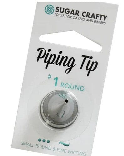 Sugar Crafty Piping Tip #1 Round Piping Tips The Cooks Kitchen 