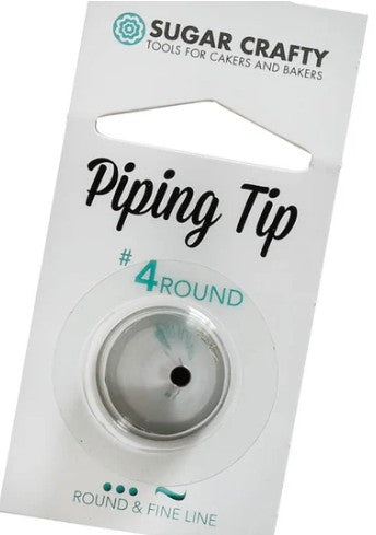Sugar Crafty Piping Tip #4 Round