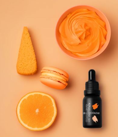 Sprinks Sunset Orange Gel Colour (15ml)