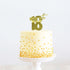 Gold Metal Topper - 18th