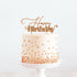 Rose Gold Metal Cake Topper - Happy Birthday 1