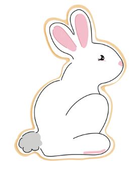 Coo Kie Bunny Cookie Cutter