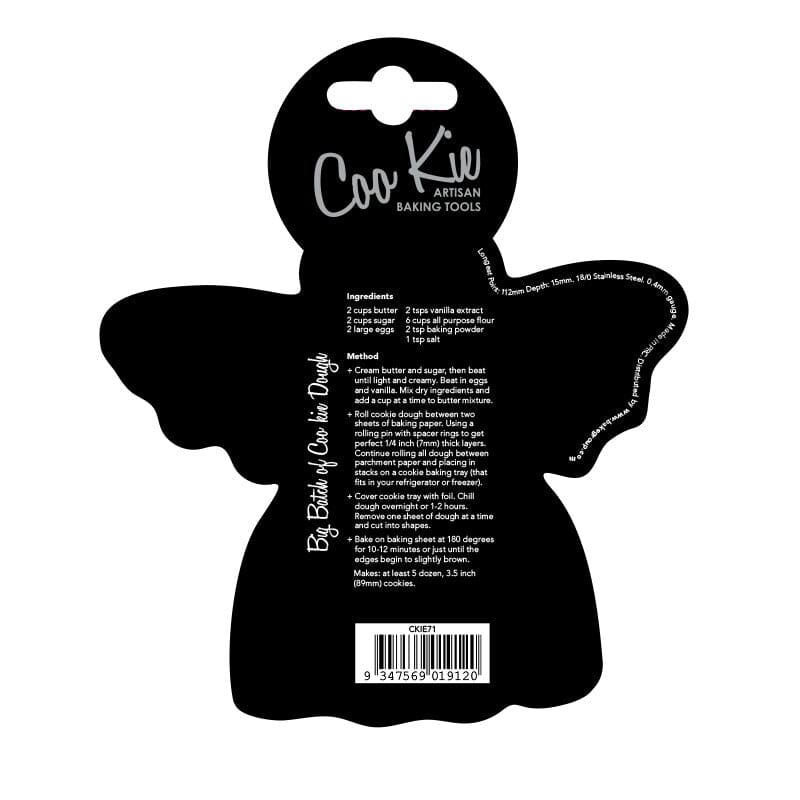 Coo Kie Angel Cutter Cookie Cutters The Cooks Kitchen Mandurah 
