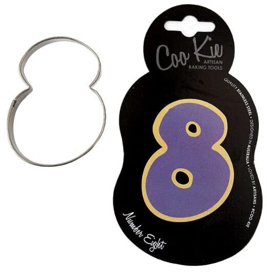 Coo Kie Number 8 Cookie Cutter Cookie Cutters The Cooks Kitchen 