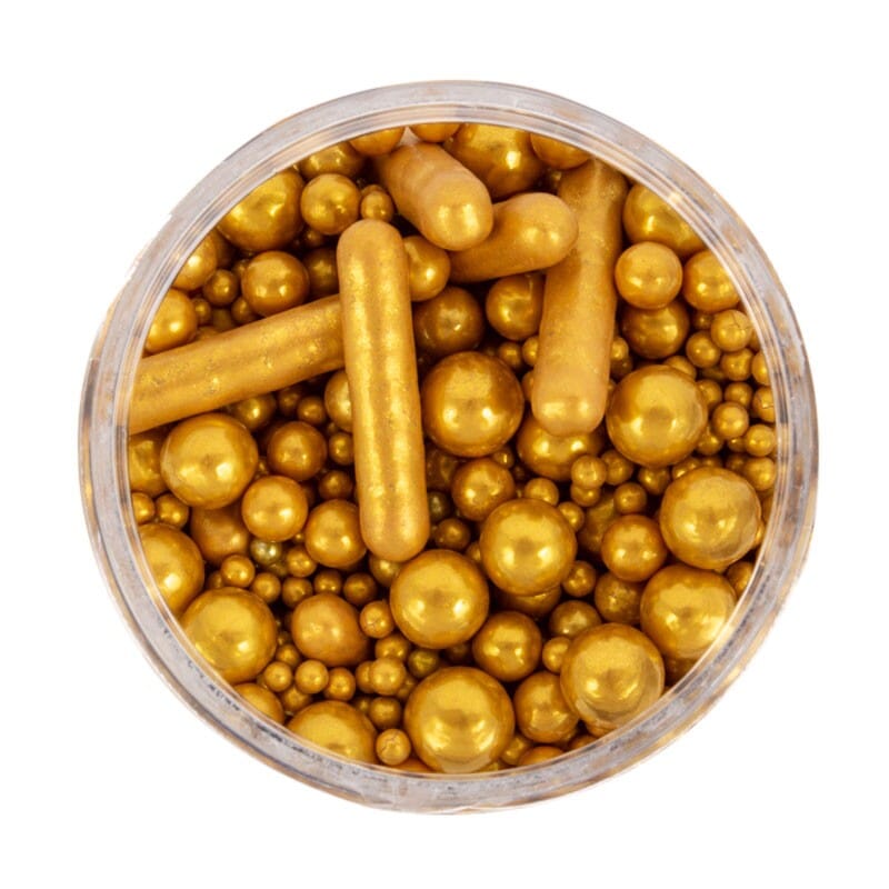 Sprinks Bubble & Bounce Matte Gold (75g) Sprinkles The Cooks Kitchen Mandurah 