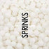 Sprinks - Cachous Matte White 8mm (65g) Sprinkles The Cooks Kitchen Mandurah 