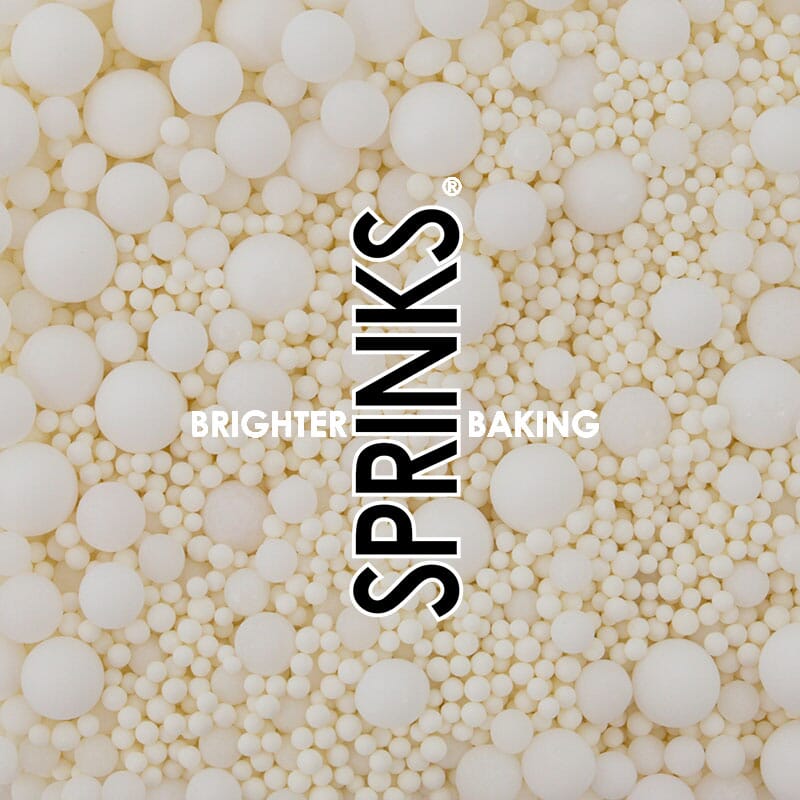 Sprinks White Bubble Bubble Sprinkles The Cooks Kitchen Mandurah 