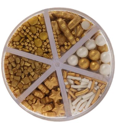 Sprinks Gold Dreams 6 Cell Sprinkles