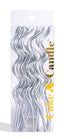 Cake & Candle Swirly Cake Candles Silver 13cm 16pk Candles The Cooks Kitchen 