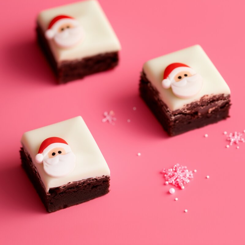 Sprinks Icing Decorations - Santa 8pc