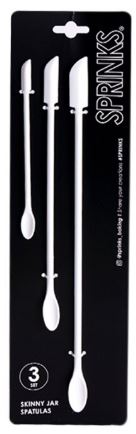 Sprinks Skinny Jar Spatulas Pk3