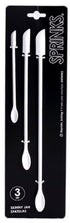 Sprinks Skinny Jar Spatulas Pk3