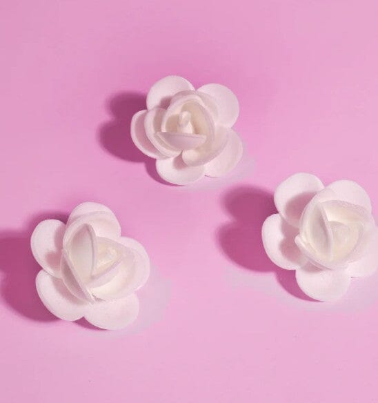 Sprinks White Wafer Rosettes Edible Decorations The Cooks Kitchen 