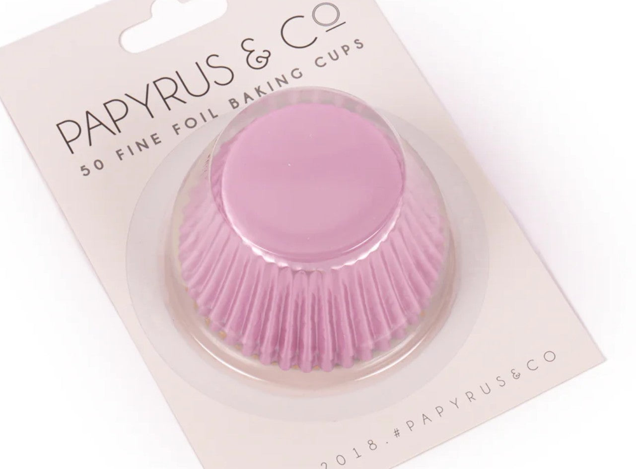 Papyrus Standard Lilac Foil Baking Cups 50mm