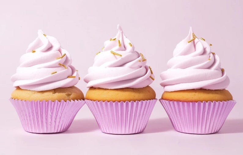 Papyrus & Co Medium Lilac Baking Cups 44mm Boards & Boxes & Packaging The Cooks Kitchen 