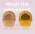 Papyrus & Co Medium Soft Gold Foil Baking Cups 44mm Boards & Boxes & Packaging The Cooks Kitchen 