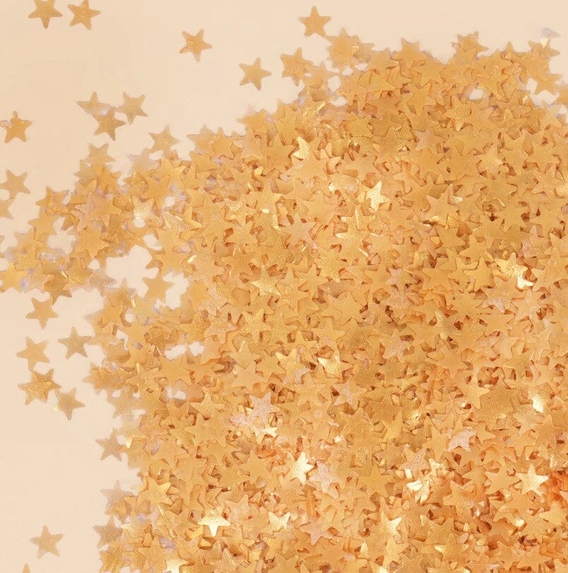 Sprinks Gold Star Glitter Shapes 5g Edible Decorations The Cooks Kitchen 