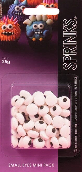 Sprinks Small Eyes Tiny Toppers 25g Edible Decorations The Cooks Kitchen 