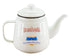 Bushells Enamel Teapot 1.4l - Cream Stainless Steel Teapots The Cooks Kitchen 