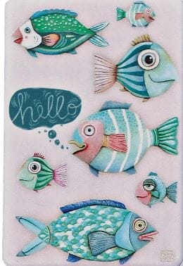 Rikaro - Hello Fish Apron Aprons The Cooks Kitchen 