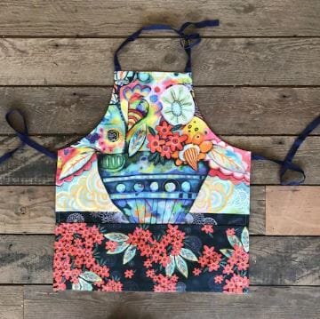 Rikaro - Flower Blast Apron Aprons The Cooks Kitchen 
