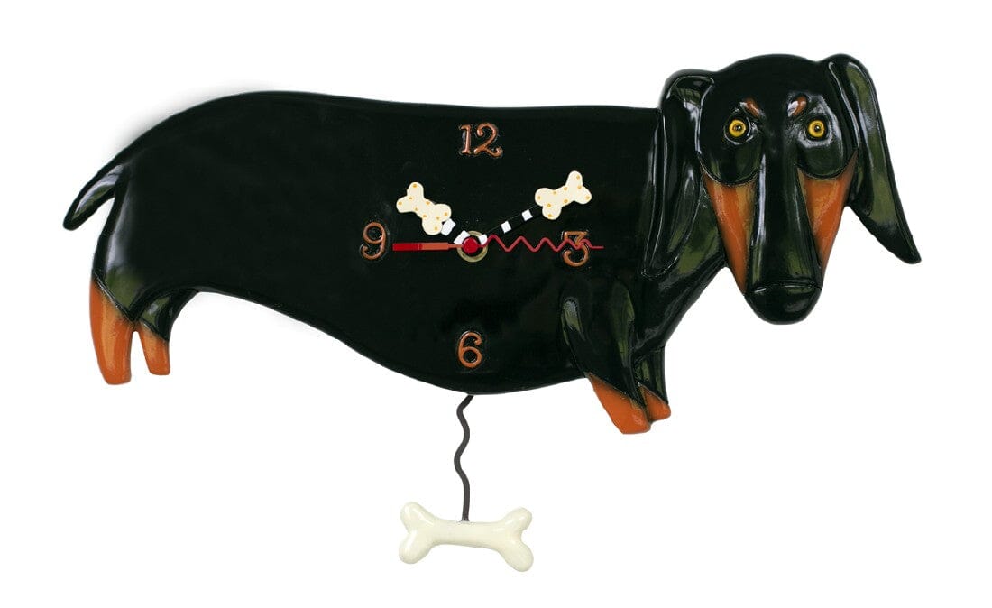 Rikaro - Otis Dachshund Clock Home Decor The Cooks Kitchen 