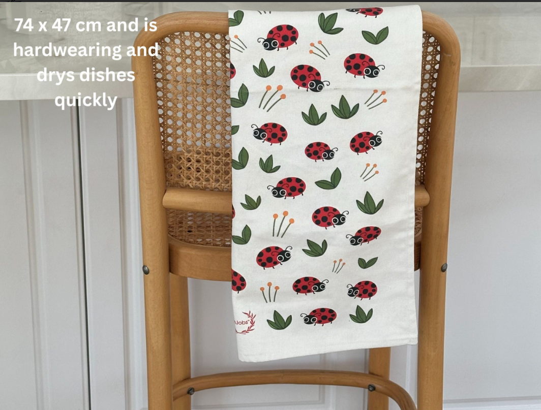 Funjobs Lady Bird Tea Towel