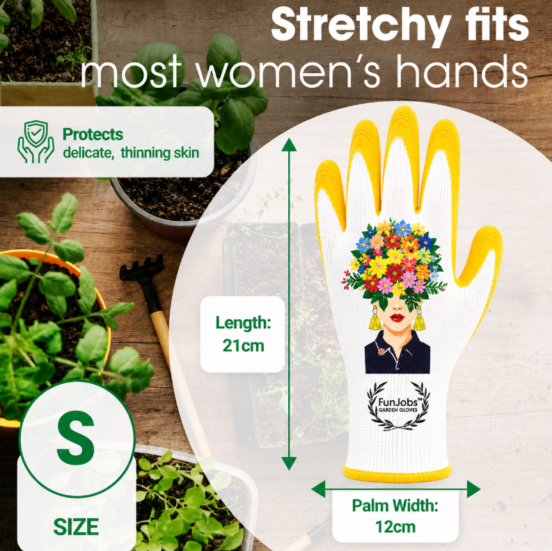 Funjobs Freda Garden Gloves - Small