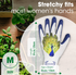 Funjobs Peacock Garden Gloves - Medium