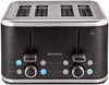 Brabantia Toaster 4 Slice - Matte Black