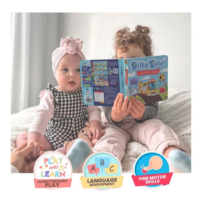 Ditty Bird Music To Dance To Multi-coloured 16x2x16cm Children's Giftware The Cooks Kitchen 