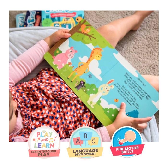 Ditty Bird Action Songs Multi-coloured 16x2x16cm Children's Giftware The Cooks Kitchen 