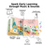 Ditty Bird Animal Songs Multi-coloured 16x2x16cm Children's Giftware The Cooks Kitchen 