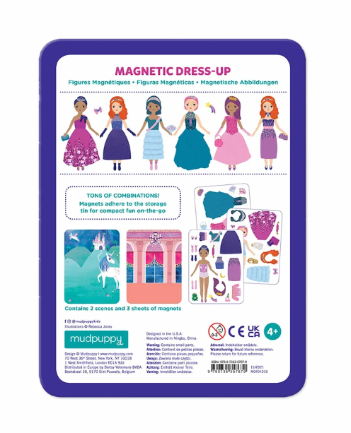 Mudpuppy Princess Magic Magnetic Dress-up 